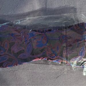 Kooelle Paisley Bow Tie in Black and Blue